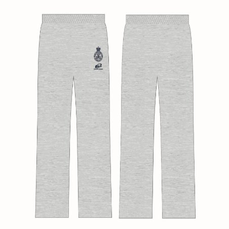 2026 Unisex Grey Straight Leg Tracksuit Pants